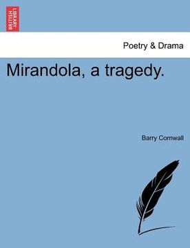 portada mirandola, a tragedy. (in English)