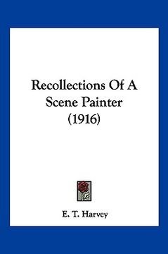 portada recollections of a scene painter (1916) (en Inglés)