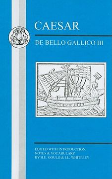 portada caesar: de bello gallico iii (in English)