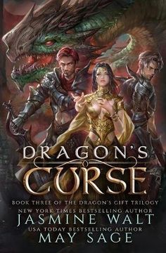 portada Dragon's Curse: a Reverse Harem Fantasy Romance: Volume 3 (The Dragon's Gift Trilogy)