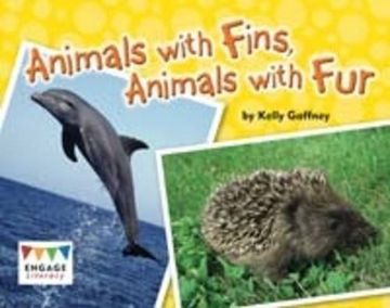 portada Animals With Fins, Animals With fur (Engage Literacy Turquoise) (en Inglés)