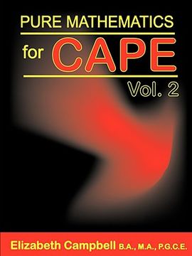 portada pure mathematics for cape volume 2 (en Inglés)