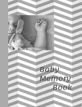portada Baby Memory Book: Baby Keepsake Book (Baby 5 Year Memory Book) 