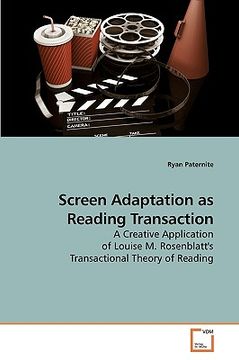 portada screen adaptation as reading transaction (en Inglés)