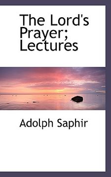 portada the lord's prayer; lectures (in English)