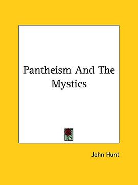 portada pantheism and the mystics (en Inglés)