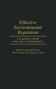 portada Effective Environmental Regulation: Learning From Poland's Experience (en Inglés)