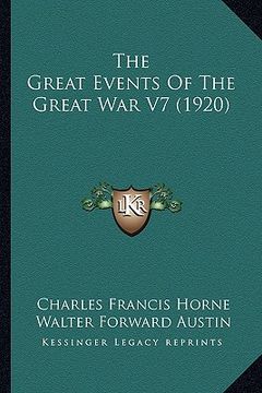 portada the great events of the great war v7 (1920) (in English)
