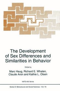 portada The Development of Sex Differences and Similarities in Behavior (en Inglés)