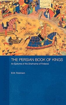 portada the persian book of kings: an epitome of the shahnama of firdawsi