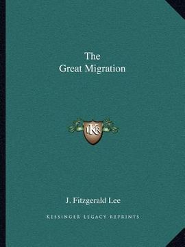 portada the great migration (en Inglés)