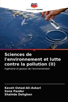 portada Sciences de l'environnement et lutte contre la pollution (II) (in French)