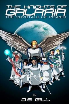 portada the knights of galaria: the crystals of power