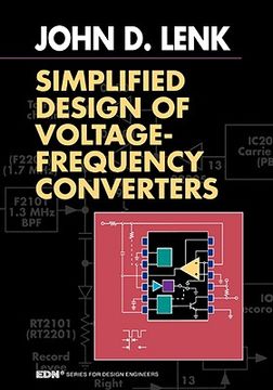 portada simplified design of voltage/frequency converters (en Inglés)