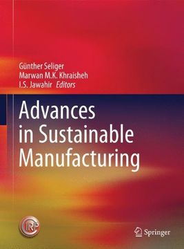 portada advances in sustainable manufacturing