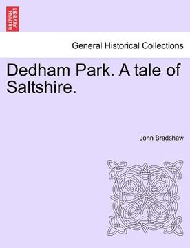 portada dedham park. a tale of saltshire.