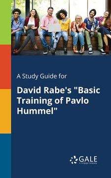 portada A Study Guide for David Rabe's "Basic Training of Pavlo Hummel"