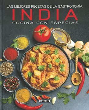 portada Las Mejores Recetas de la Gastronomia India, Cocina con Especias