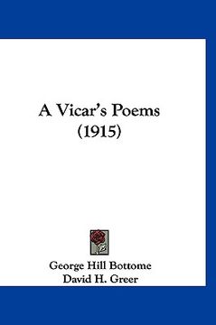portada a vicar's poems (1915) (en Inglés)