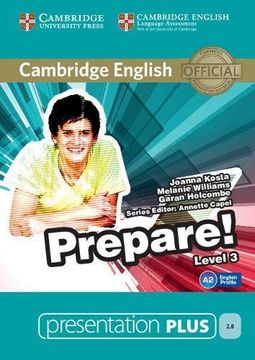 portada Cambridge English Prepare! Level 3 Presentation Plus Dvd-Rom (en Inglés)