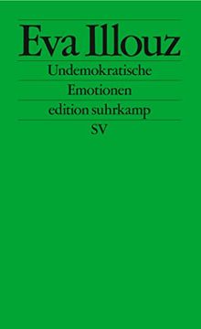 portada Undemokratische Emotionen: Das Beispiel Israel (Edition Suhrkamp) (en Alemán)