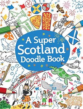 portada A Super Scotland Doodle Book (en Inglés)