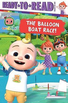 portada The Balloon Boat Race! Ready-To-Read Ready-To-Go! (Cocomelon) (en Inglés)