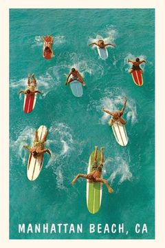 portada The Vintage Journal Surfers Paddling, Manhattan Beach