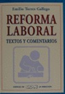 portada Reforma laboral: Textos y comentarios (Spanish Edition)