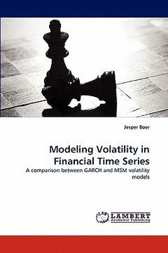 portada modeling volatility in financial time series (en Inglés)