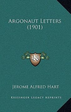 portada argonaut letters (1901) (en Inglés)