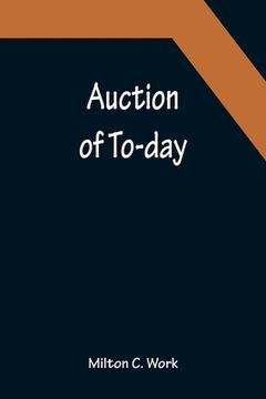 portada Auction of To-day (in English)