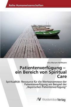 portada Patientenverfügung - ein Bereich von Spiritual Care (German Edition)
