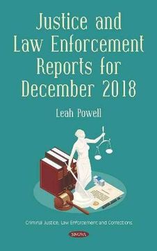 portada Justice and law Enforcement Reports for December 2018