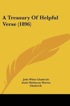 portada a treasury of helpful verse (1896) (in English)