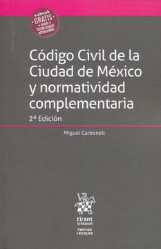 portada Codigo Civil de la Ciudad de Mexico y Normatividad Complementaria / 2 ed.