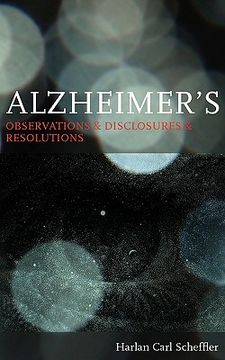 portada alzheimer's: observations & disclosures & resolutions (en Inglés)