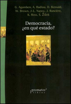portada Democracia,¿ En que Estado? (in Spanish)