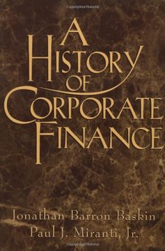 portada A History of Corporate Finance (en Inglés)