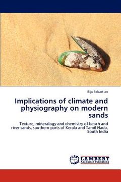 portada implications of climate and physiography on modern sands (en Inglés)