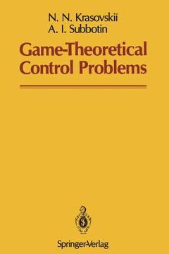 portada game-theoretical control problems (en Inglés)