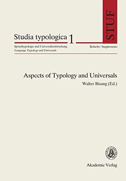 portada Aspects of Typology and Universals (in German)