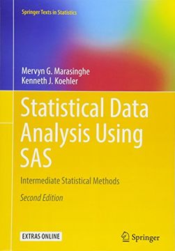 portada Statistical Data Analysis Using Sas: Intermediate Statistical Methods (Springer Texts in Statistics) 