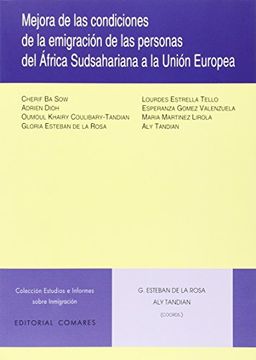 portada Mejora de las condiciones de la emigración de las personas del África Sudsaharia (Estudios E Informes Inmigracion)