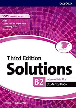 portada Solutions Intermediate Plus. Student's Book 3rd Edition - 9780194523622