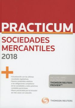 portada Practicum Sociedades Mercantiles 2018 (Dúo)
