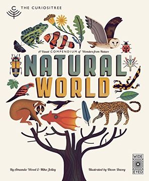 portada Curiositree: Natural World: A Visual Compendium of Wonders From Nature - Jacket Unfolds Into a Huge Wall Poster! (in English)