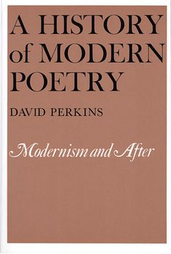 portada a history of modern poetry, volume ii: modernism and after (en Inglés)