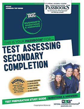 portada Test Assessing Secondary Completion (Tasc) (en Inglés)