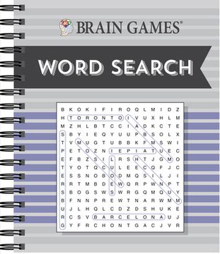 portada Brain Games - Word Search (Purple) (en Inglés)